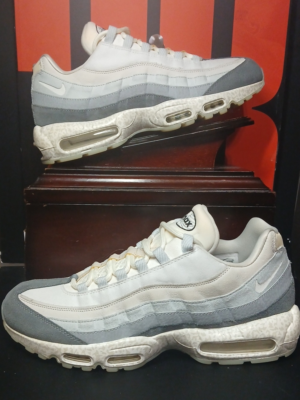 Nike Air Max 95 QS (GID) "White Light Bone" (2022) Like New! Mens-13,